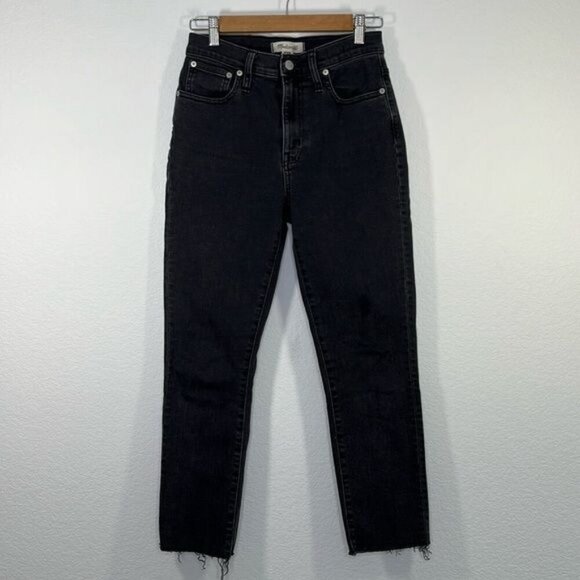 Madewell The High-Rise Slim Boyjean in Lunar Wash size 24 - Picture 2 of 8